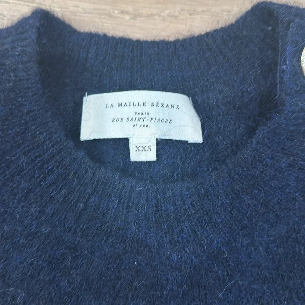 Sezane Sweater Abstract Multi Color - Picture 3 of 4